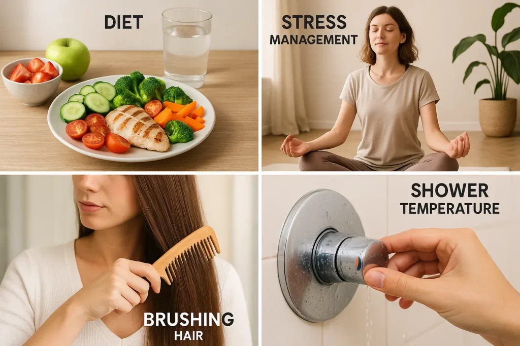 Lifestyle Habits That Affect Oily Hair