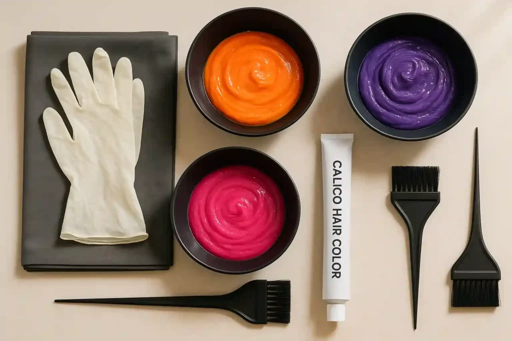 Calico hair color kit