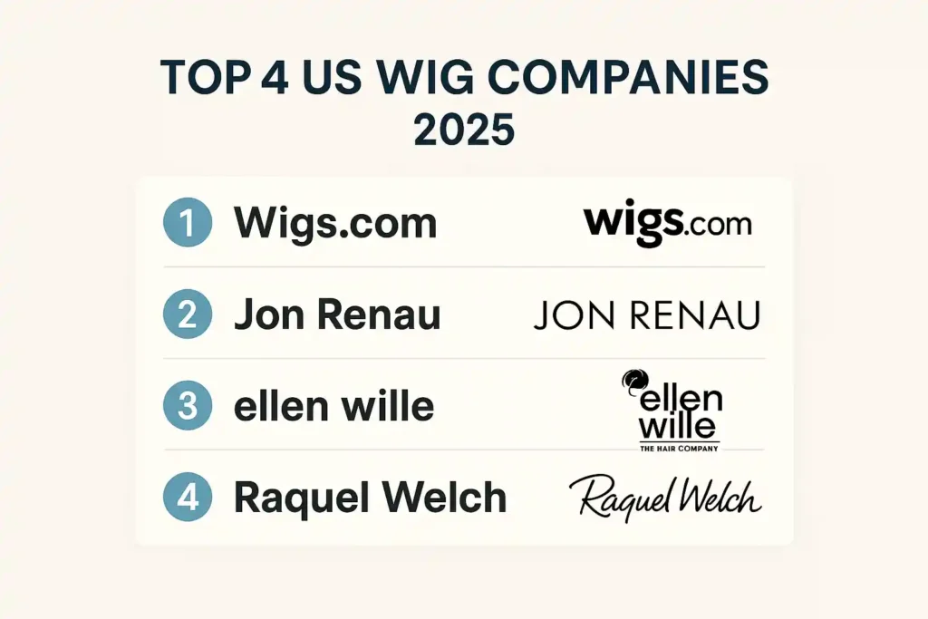 Most Reputable Wig Companies in the USA (2025)