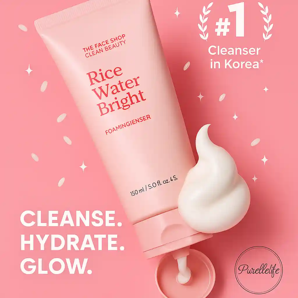 The Face Shop Rice Water Bright Cleansing Foam