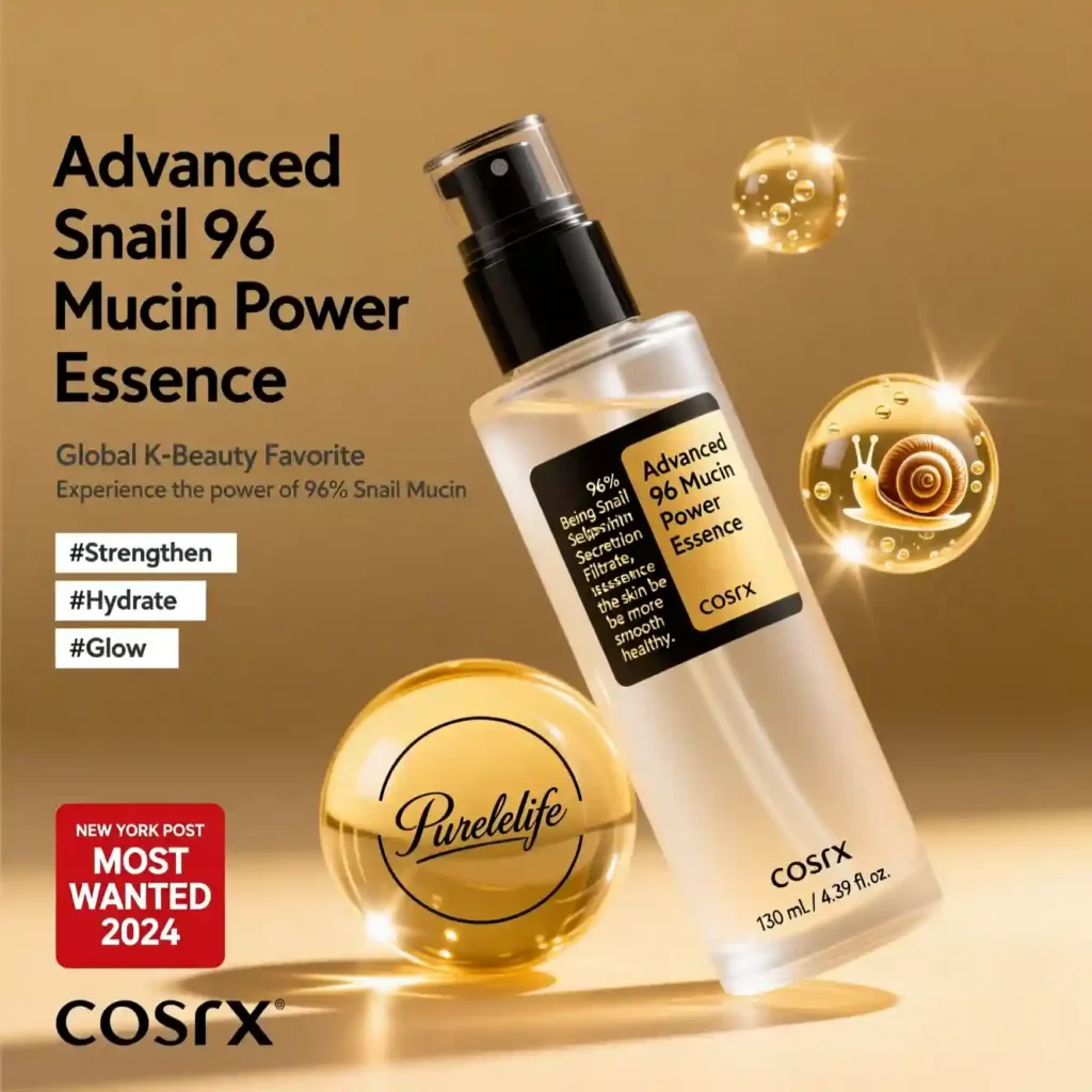 COSRX Advanced Snail 96 Mucin Power Essence Skincare Products