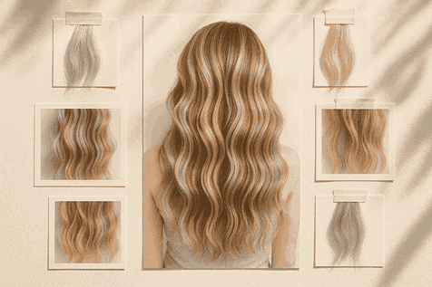 Spring & Summer calico hair