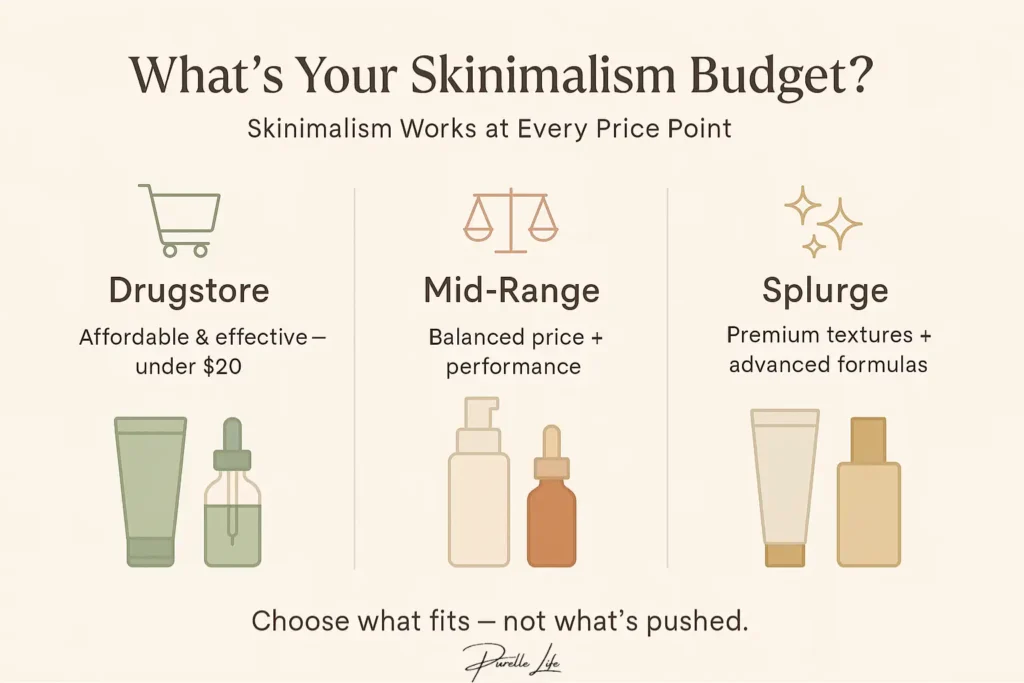 What’s your skinimalism budget