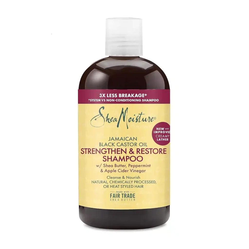1.	SheaMoisture Jamaican Black Castor Oil Strengthen & Restore Shampoo
