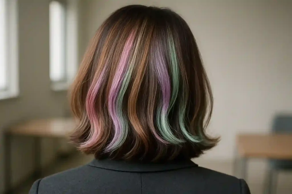 Soft & Subtle calico hair