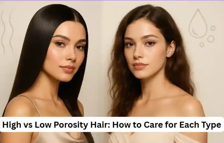 High vs Low Porosity Hair