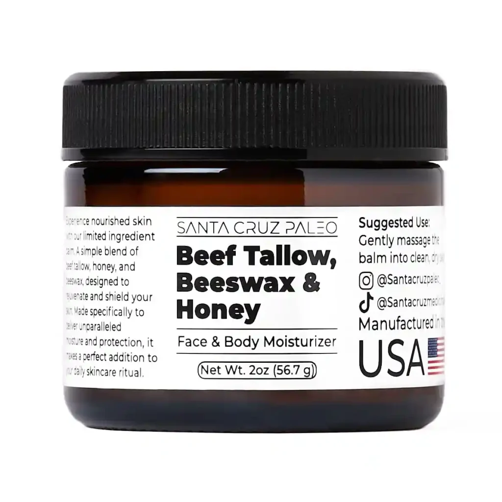 santa cruz beef tallow moisturizer