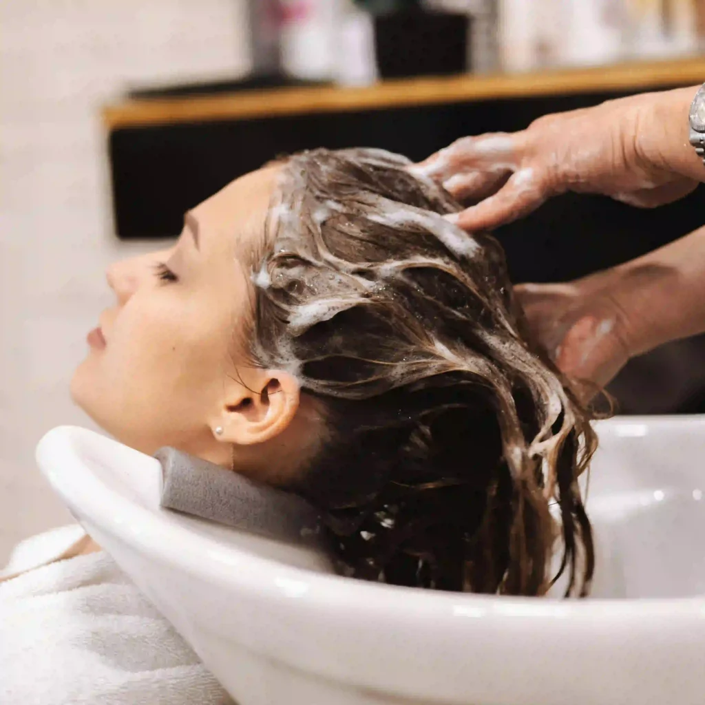 Gentle Cleanse of hair
